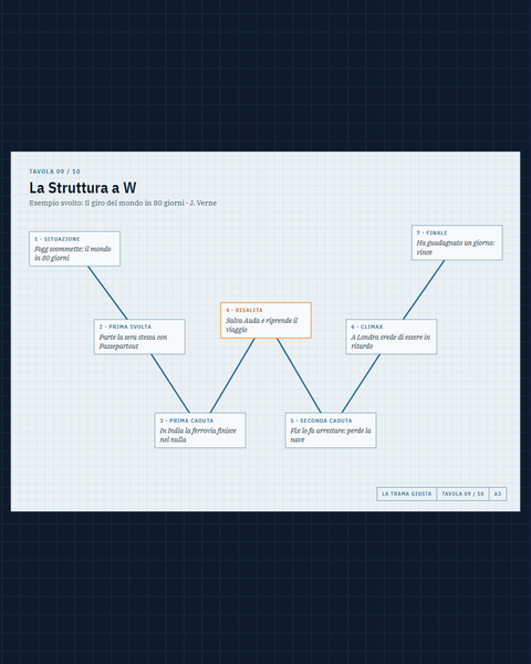 La mappa della Struttura a W